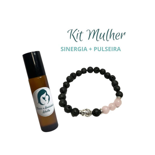 Kit Mulher - Pulseira + sinergia A Mãe M&M