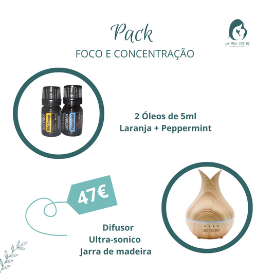Pack Foco e Concentração - Difusão Ativa A Mãe M&M