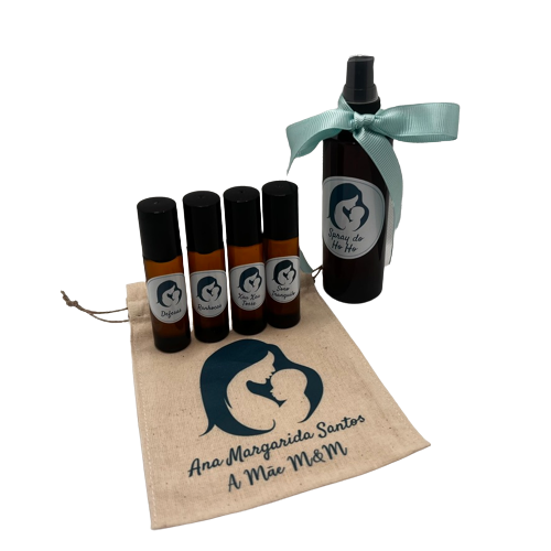 KIT Creche + Spray HÓ-HÓ | Mãe M&M – Soluções Naturais para Crianças dos 0 aos 5 anos A Mãe M&M