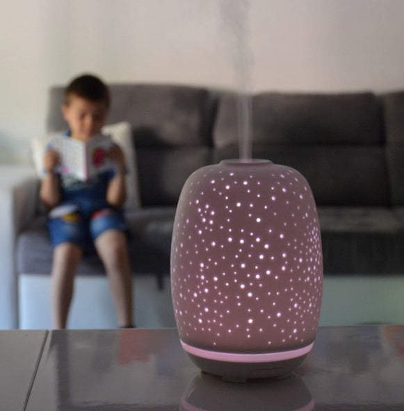 Difusor Ultra-sônico Stella | Óleos Essenciais A Mãe M&M