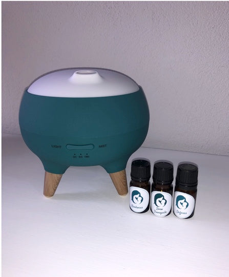 Kit Creche Difusão Activa e Passiva - Óleos Essenciais A Mãe M&M