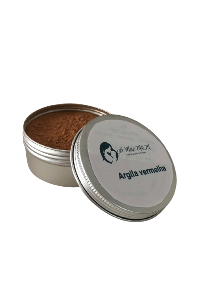 Máscara de Argila Vermelha - 80g A Mãe M&M